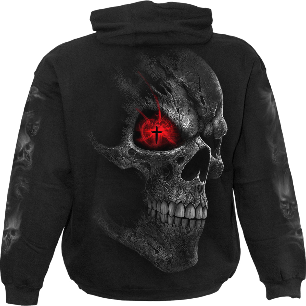 DEATH STARE - Sweat à capuche noir