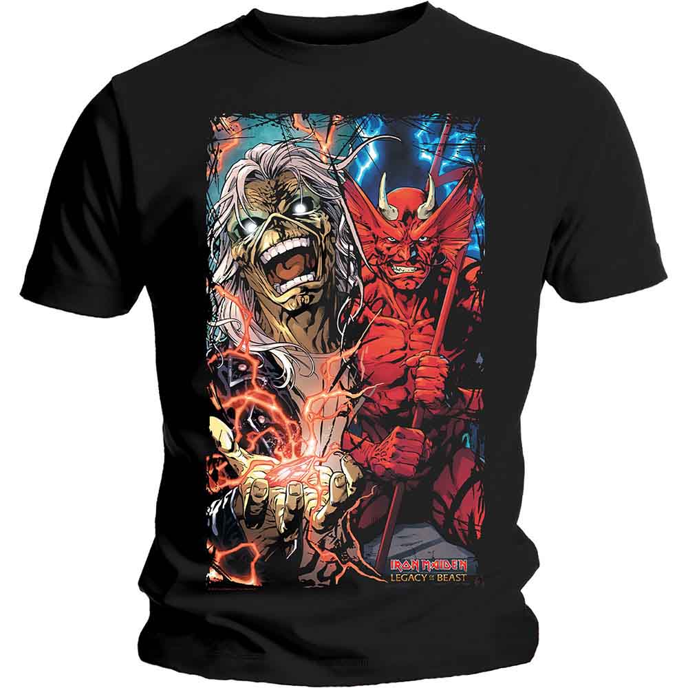 IRON MAIDEN - DUALITY - T-Shirt Black