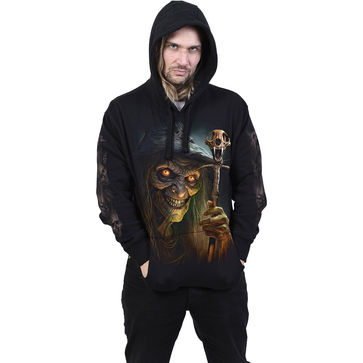 WITCH'S BREW - Sweat à capuche noir