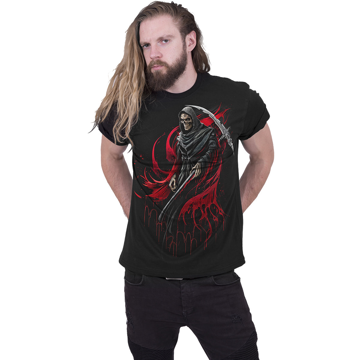 SCREAMING DEATH - T-shirt noir