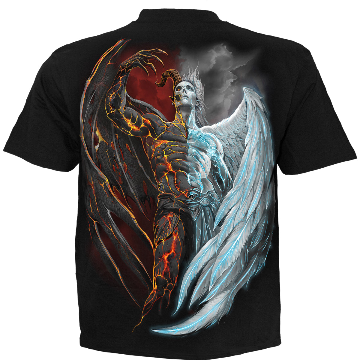 DIVIDED SOUL - T-shirt noir