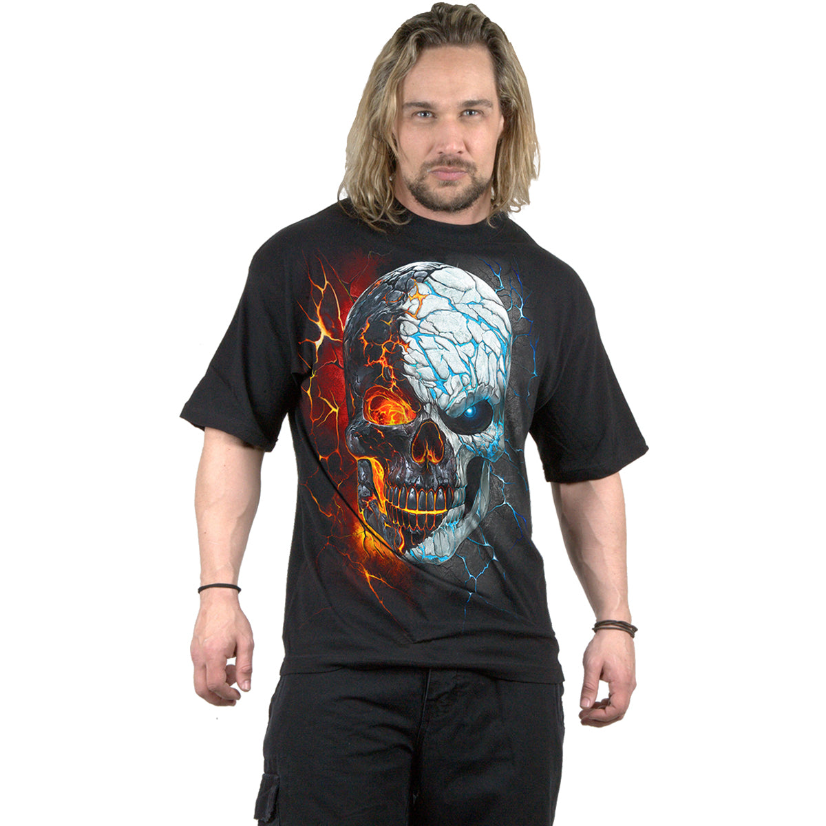 DIVIDED SOUL - T-shirt noir