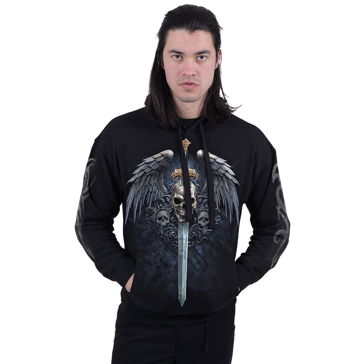 ANGEL SWORD - Hoody Black