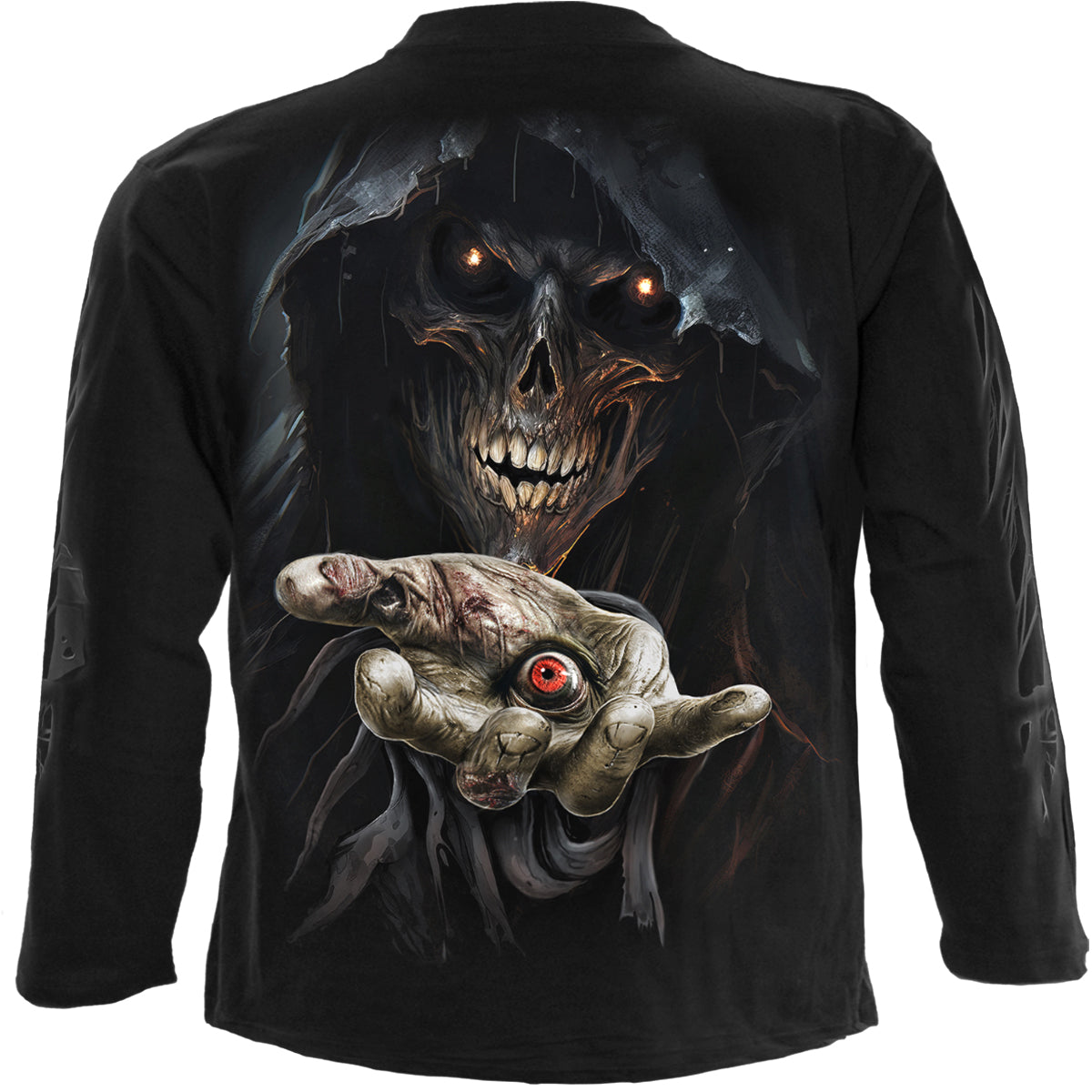 EVIL EYE - T-shirt à manches longues noir