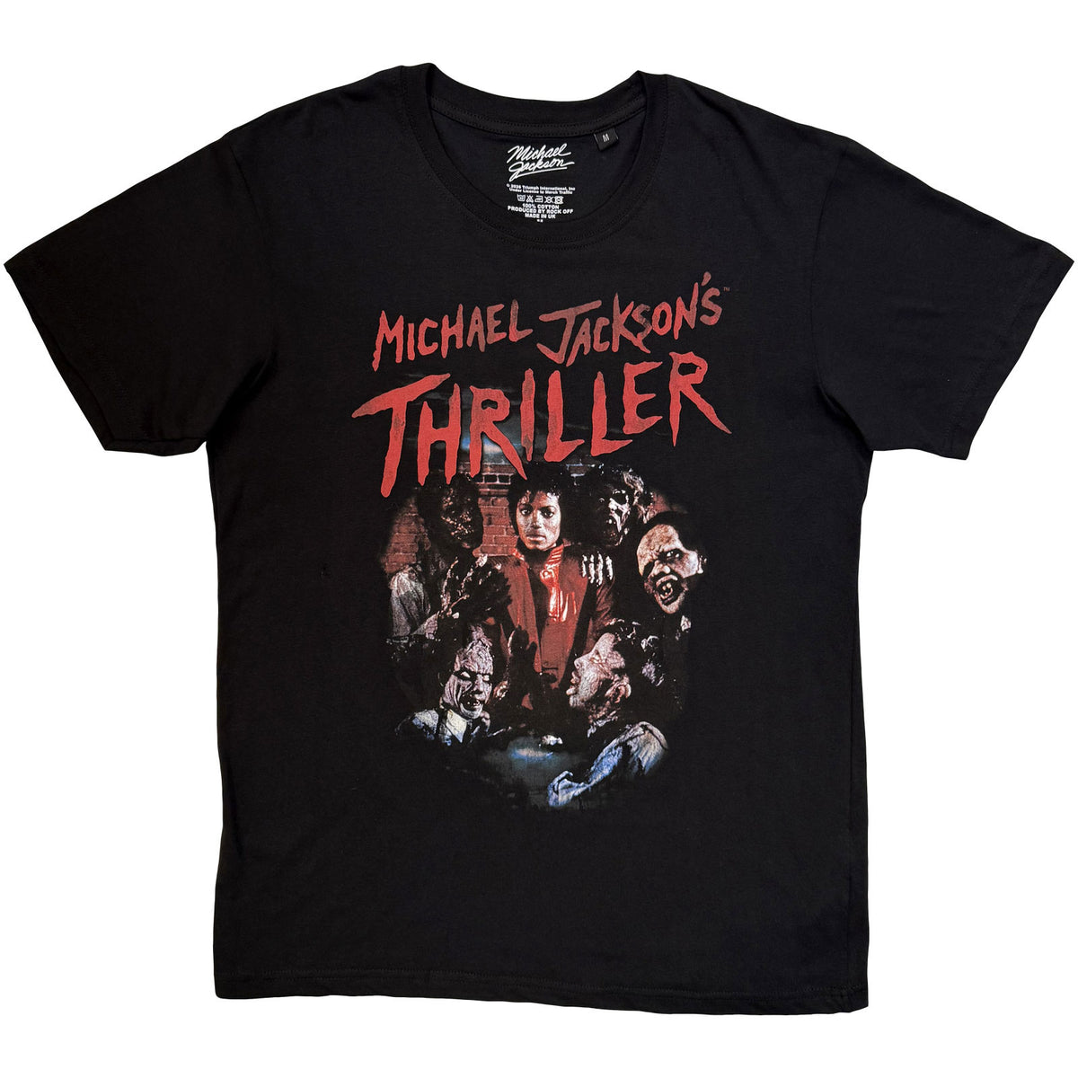 MICHAEL JACKSON - THRILLER ZOMBIES - T-Shirt Black