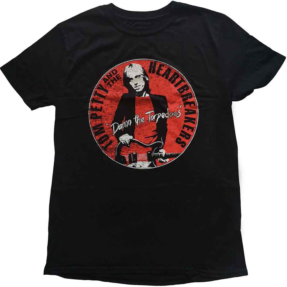 TOM PETTY & THE HEARTBREAKERS - DAMN THE TORPEDOES - T-Shirt Black