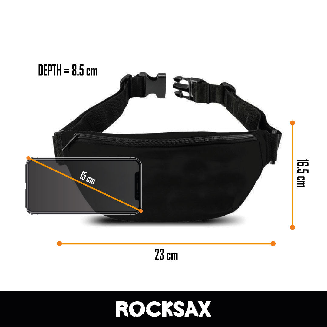 Rocksax Black Sabbath Bum Bag (Fanny pack) - NSD Repeated