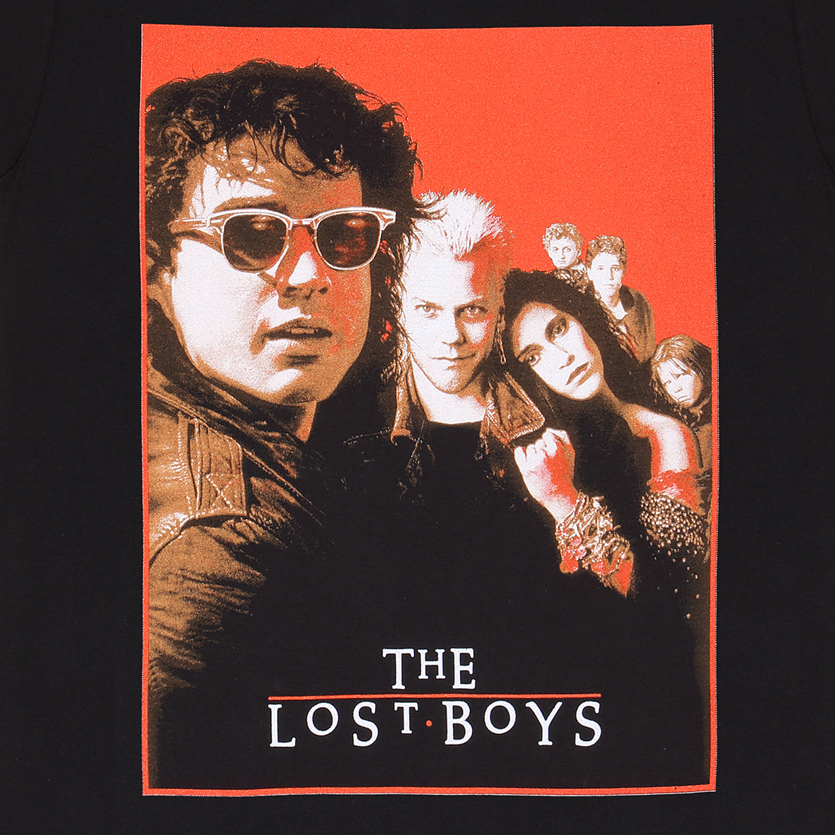 LOST BOYS - POSTER - T-shirt imprimé sur le devant Noir