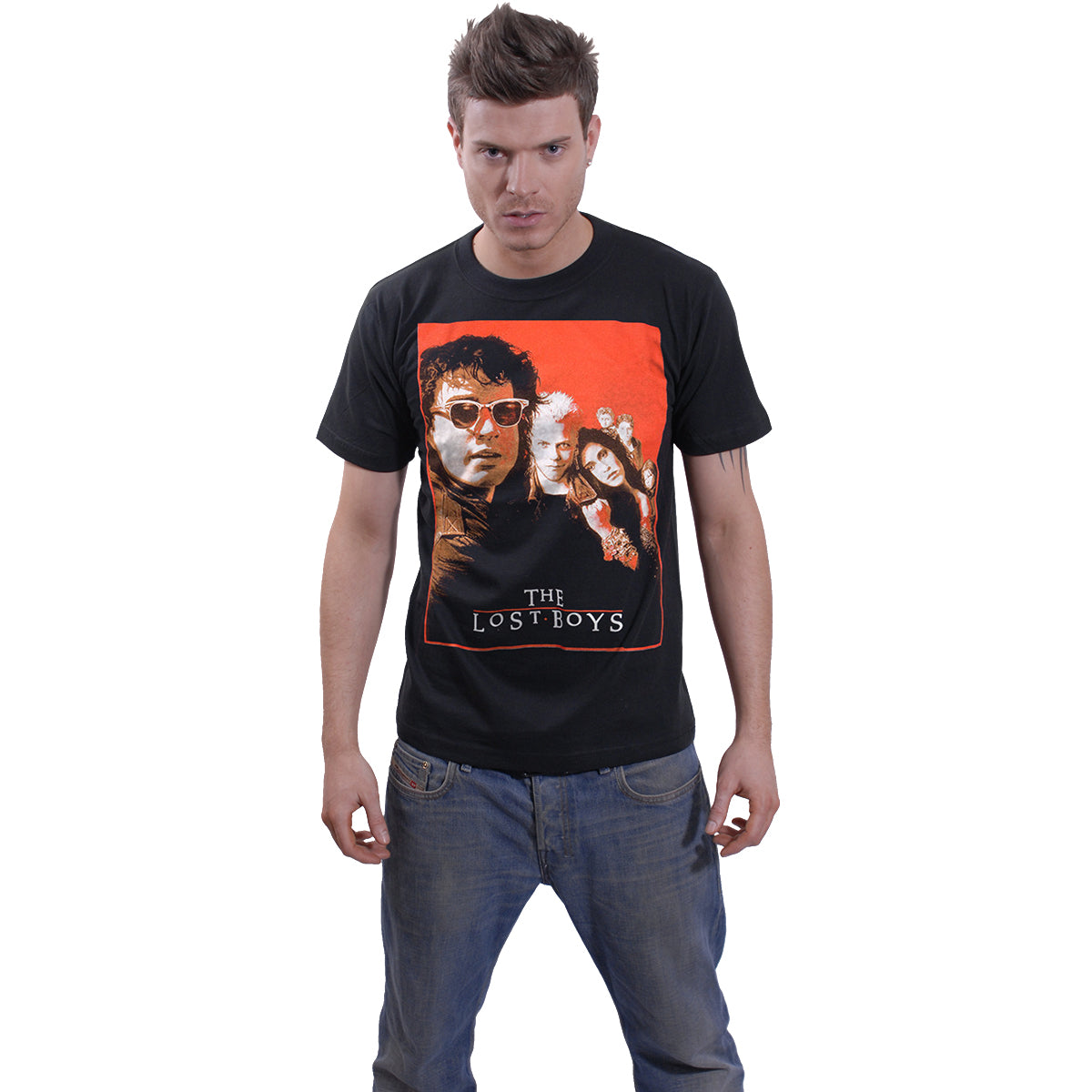 LOST BOYS - POSTER - T-shirt imprimé sur le devant Noir