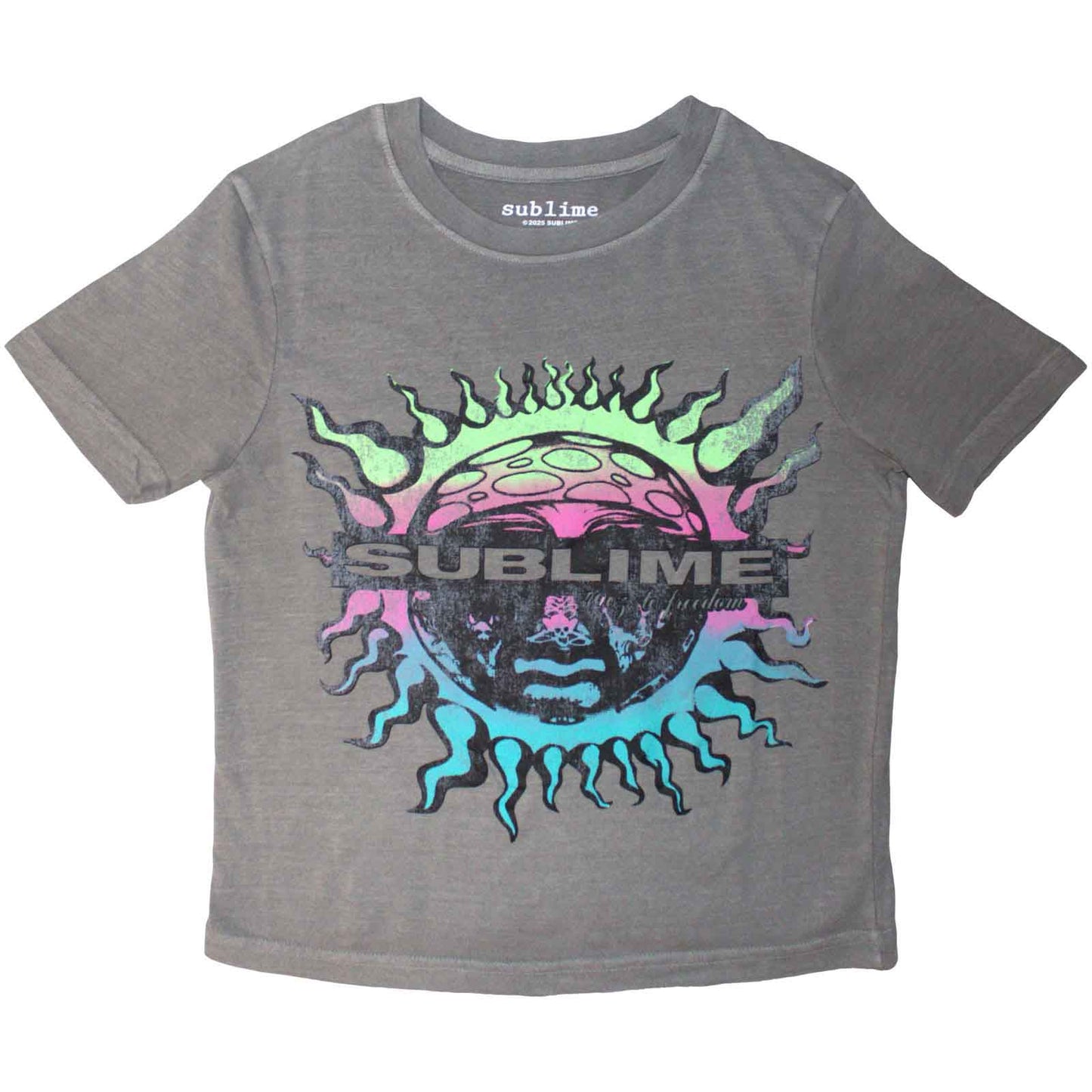 SUBLIME - GRADIENT SUN - Top gris