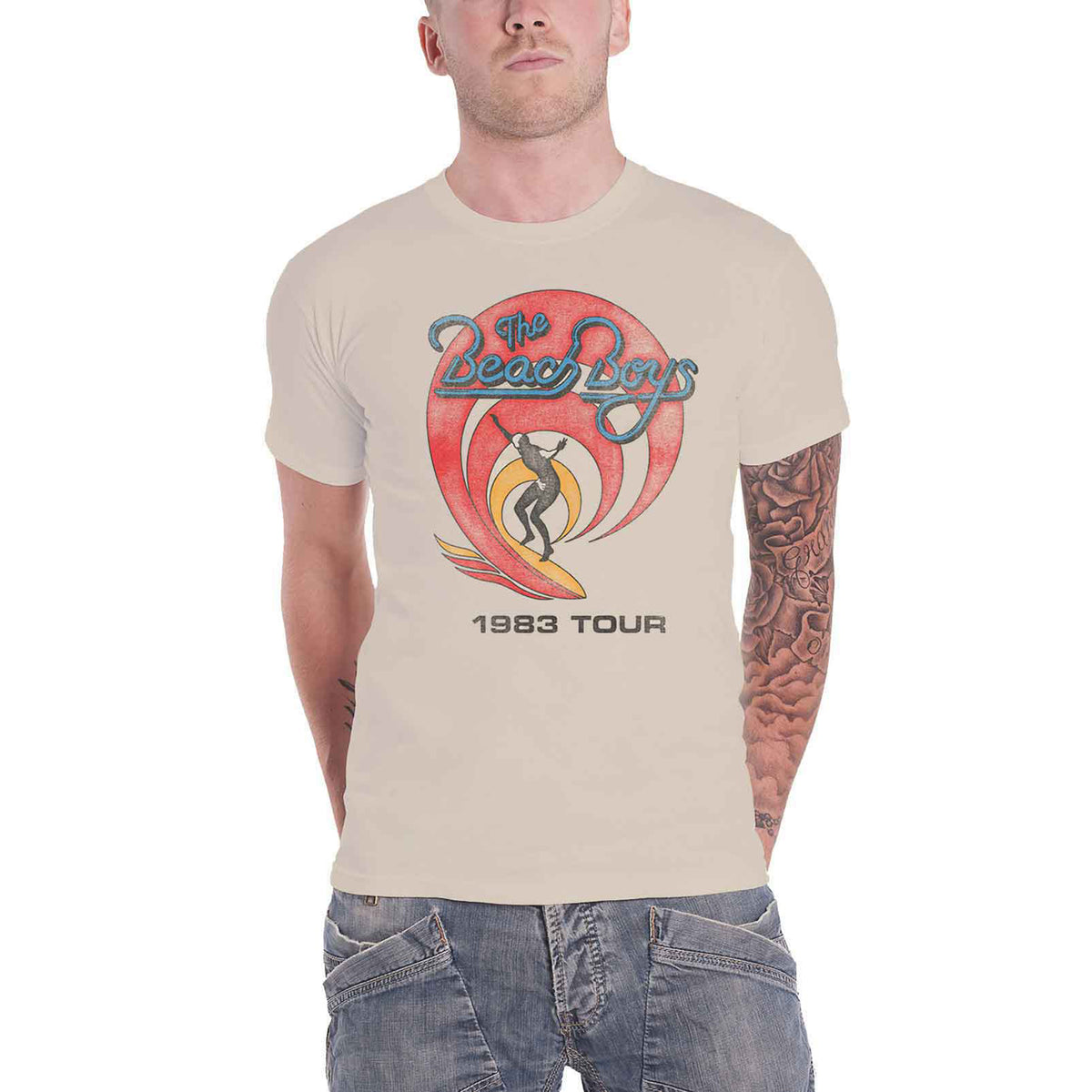 BEACH BOYS, THE - 1983 TOUR - T-Shirt Neutral