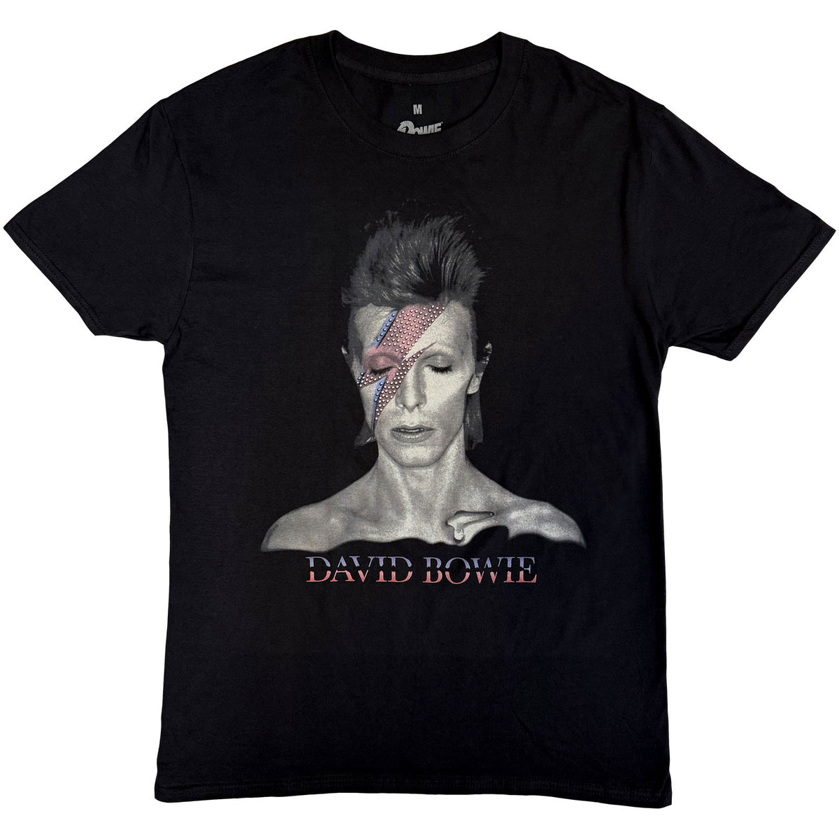 DAVID BOWIE - ALADDIN SANE - T-Shirt Black