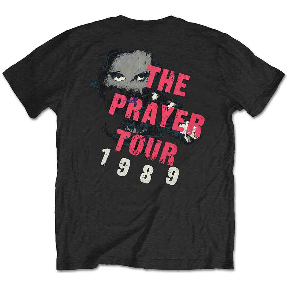 CURE, THE - THE PRAYER TOUR 1989 - T-Shirt Black (Back Print)