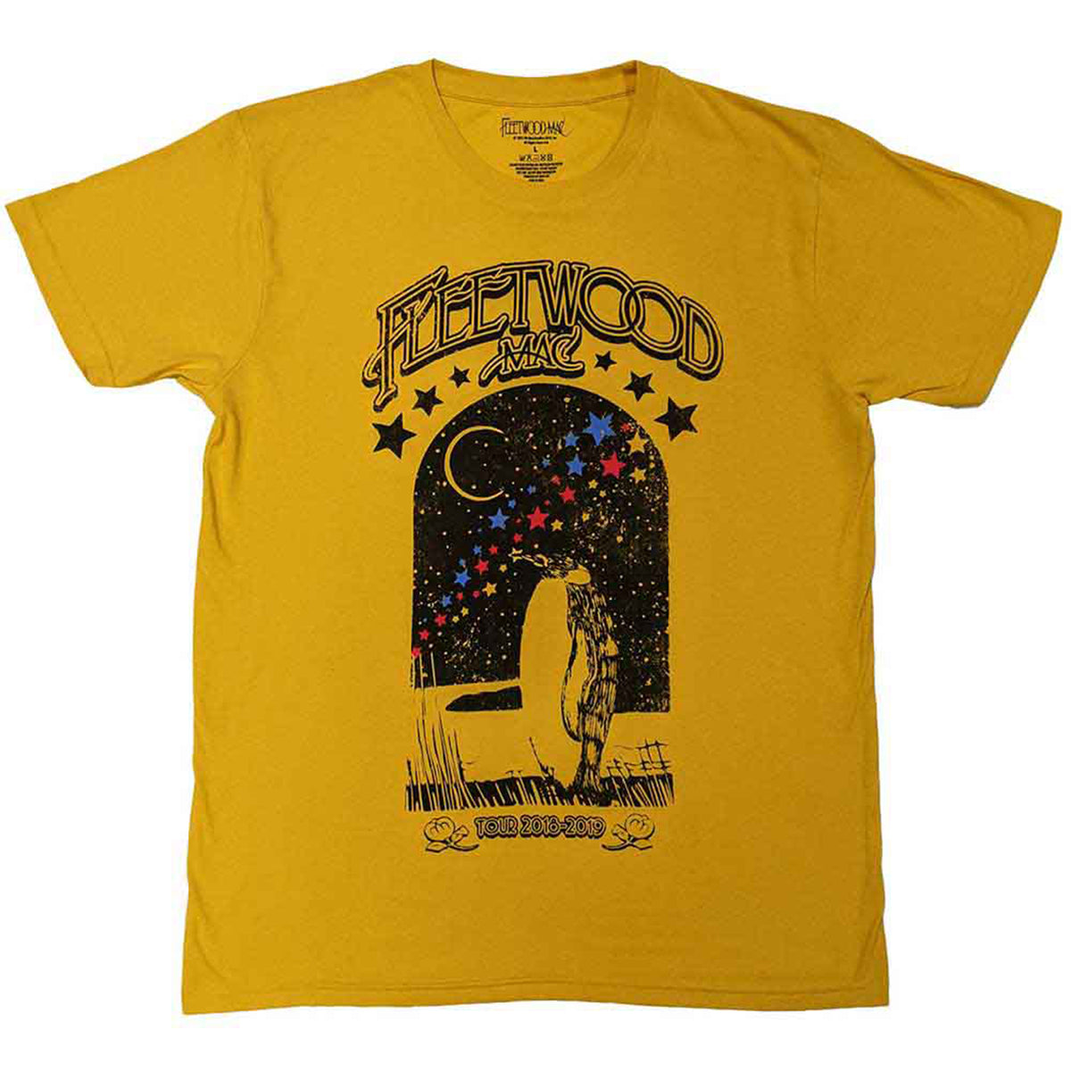 FLEETWOOD MAC - TOUR 2018 - 2019 PENGUIN - T-Shirt Yellow