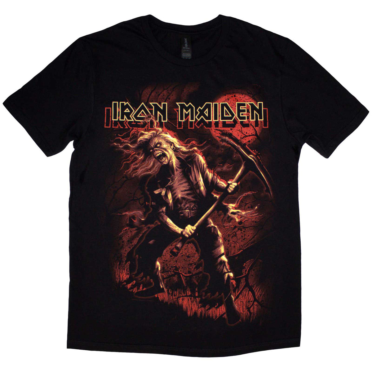 IRON MAIDEN - BENJAMIN BREEG RED GRAPHIC - T-Shirt Black