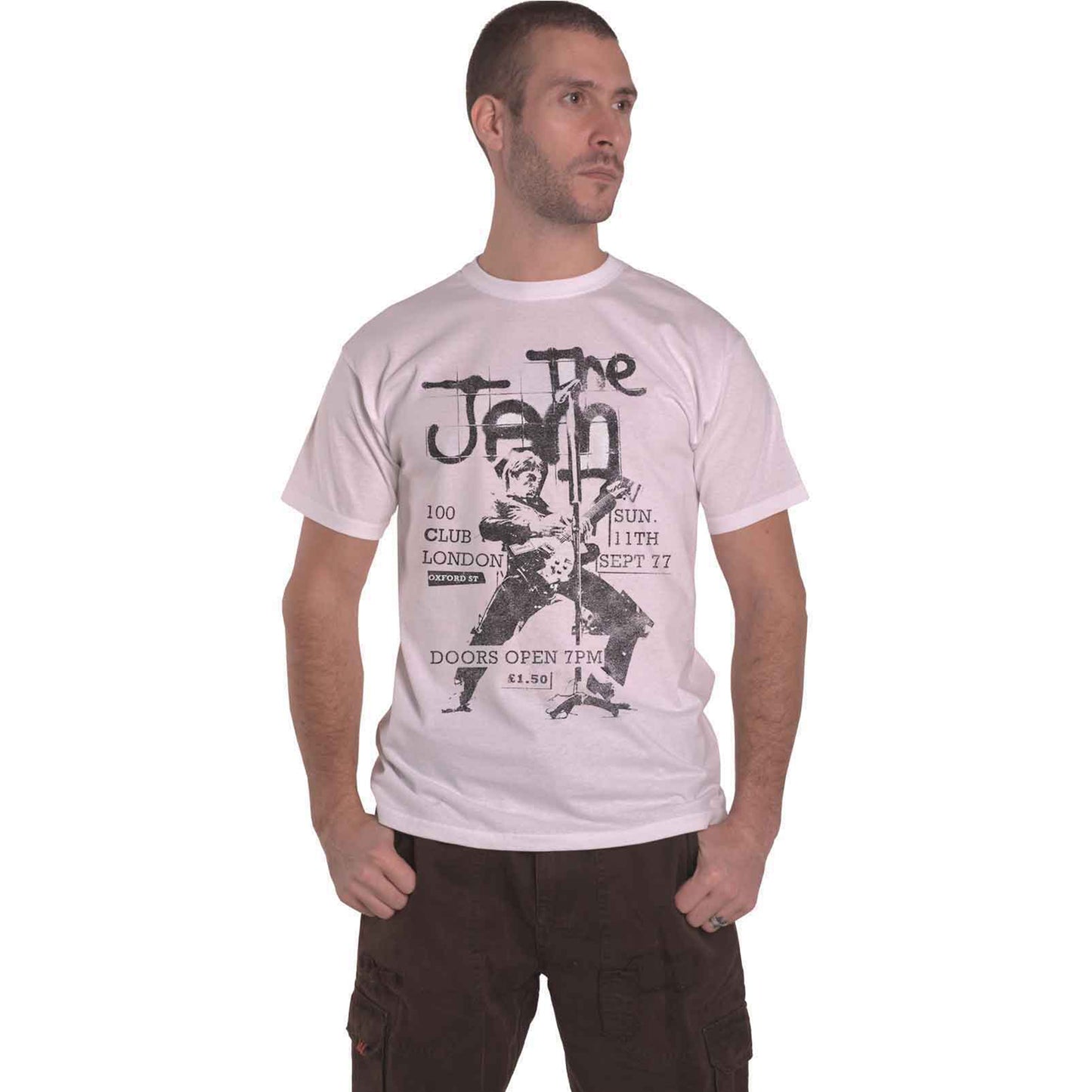 JAM, THE - 100 CLUB 77 - T-Shirt White