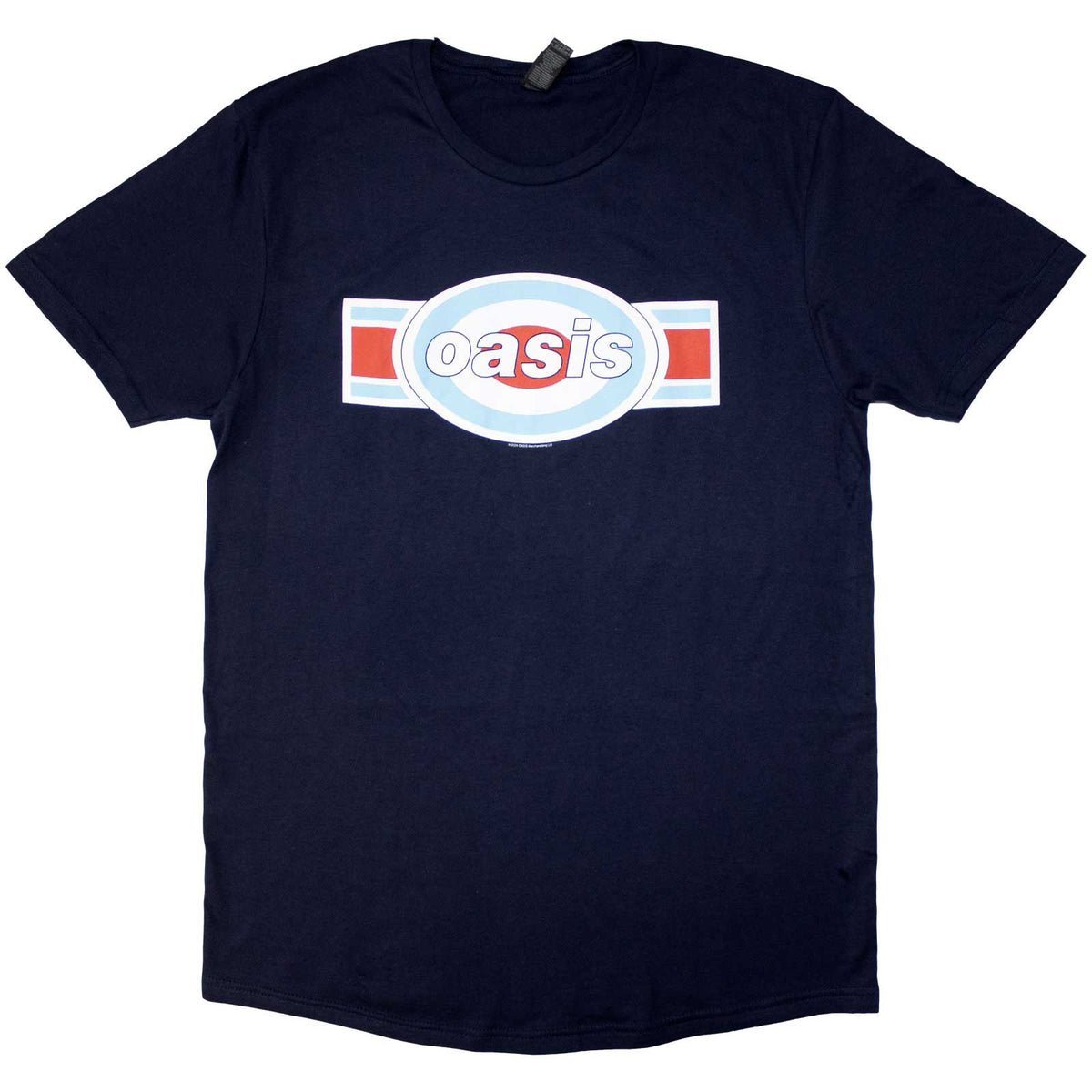 OASIS - OBLONG TARGET - T-Shirt Blue