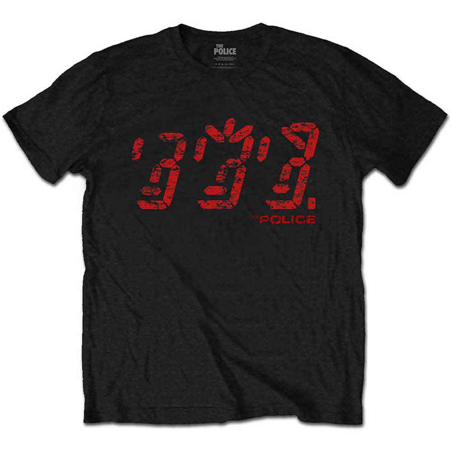 POLICE, THE - VINTAGE GHOST - T-Shirt Black