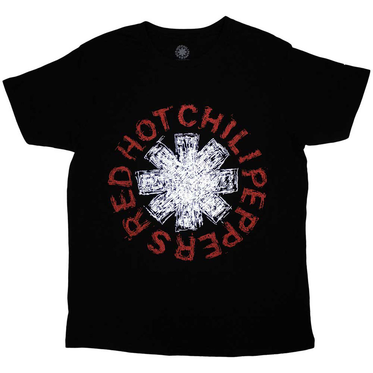 RED HOT CHILI PEPPERS - SCRIBBLE ASTERISK - T-Shirt Black