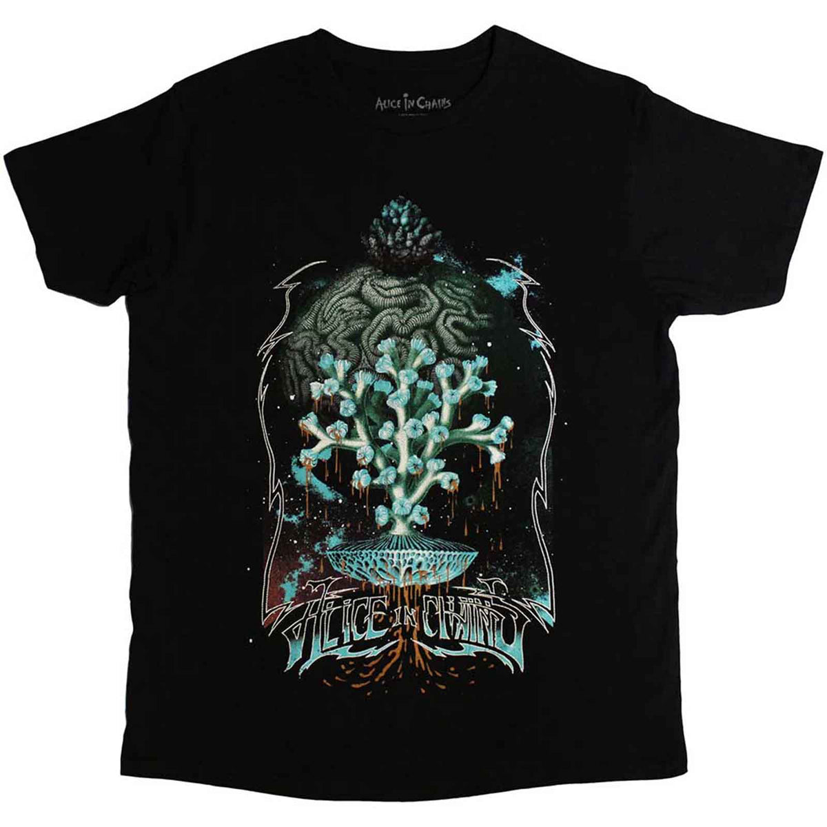 ALICE IN CHAINS - SPORE PLANET - T-Shirt Black