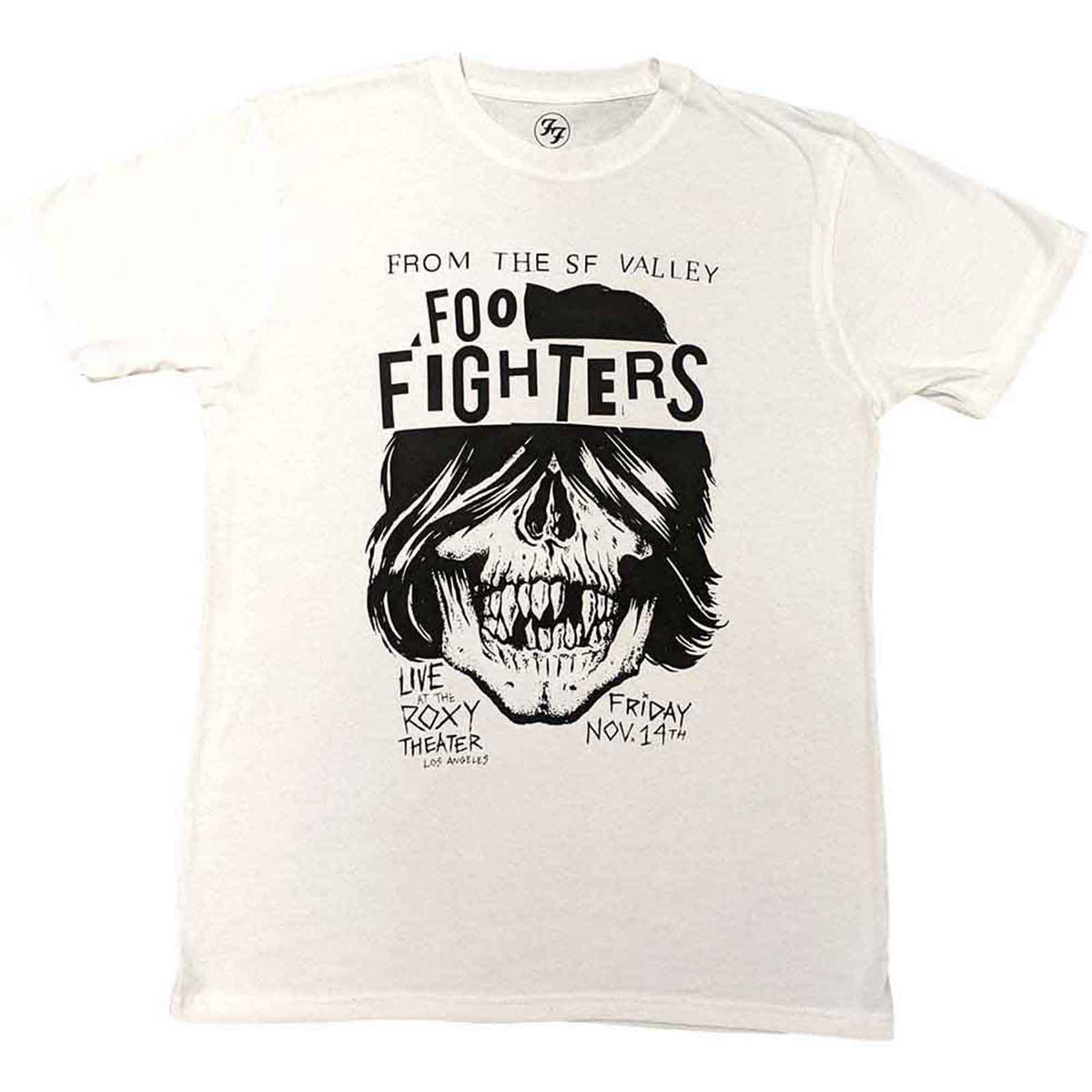 FOO FIGHTERS - ROXY FLYER - T-Shirt White