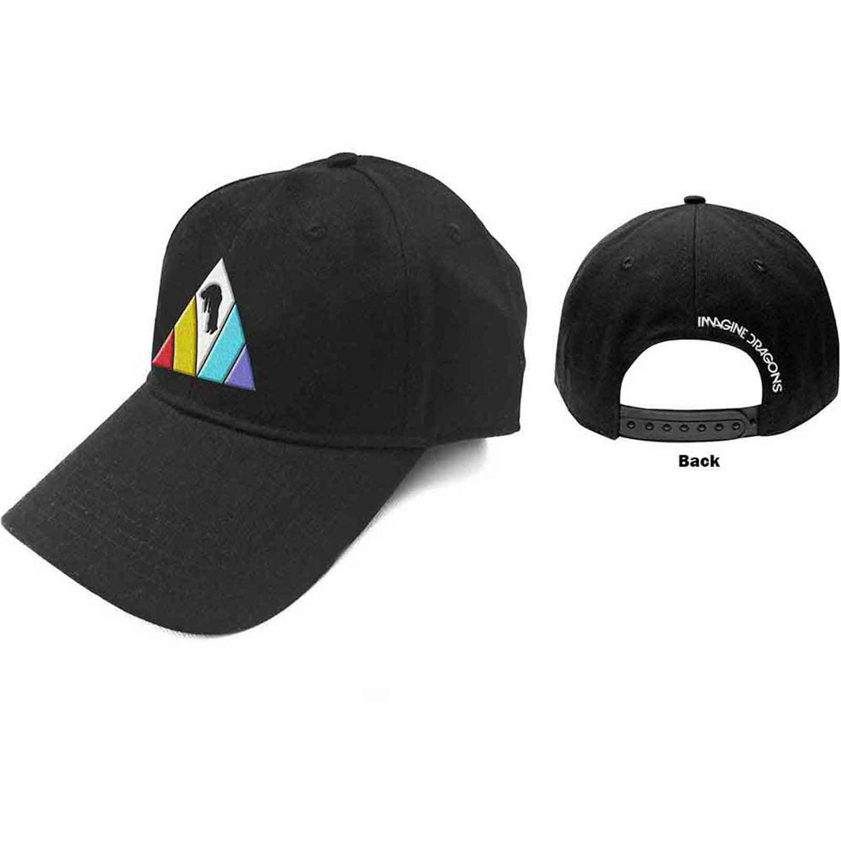 IMAGINE DRAGONS - TRIANGLE LOGO - Baseball Cap Black