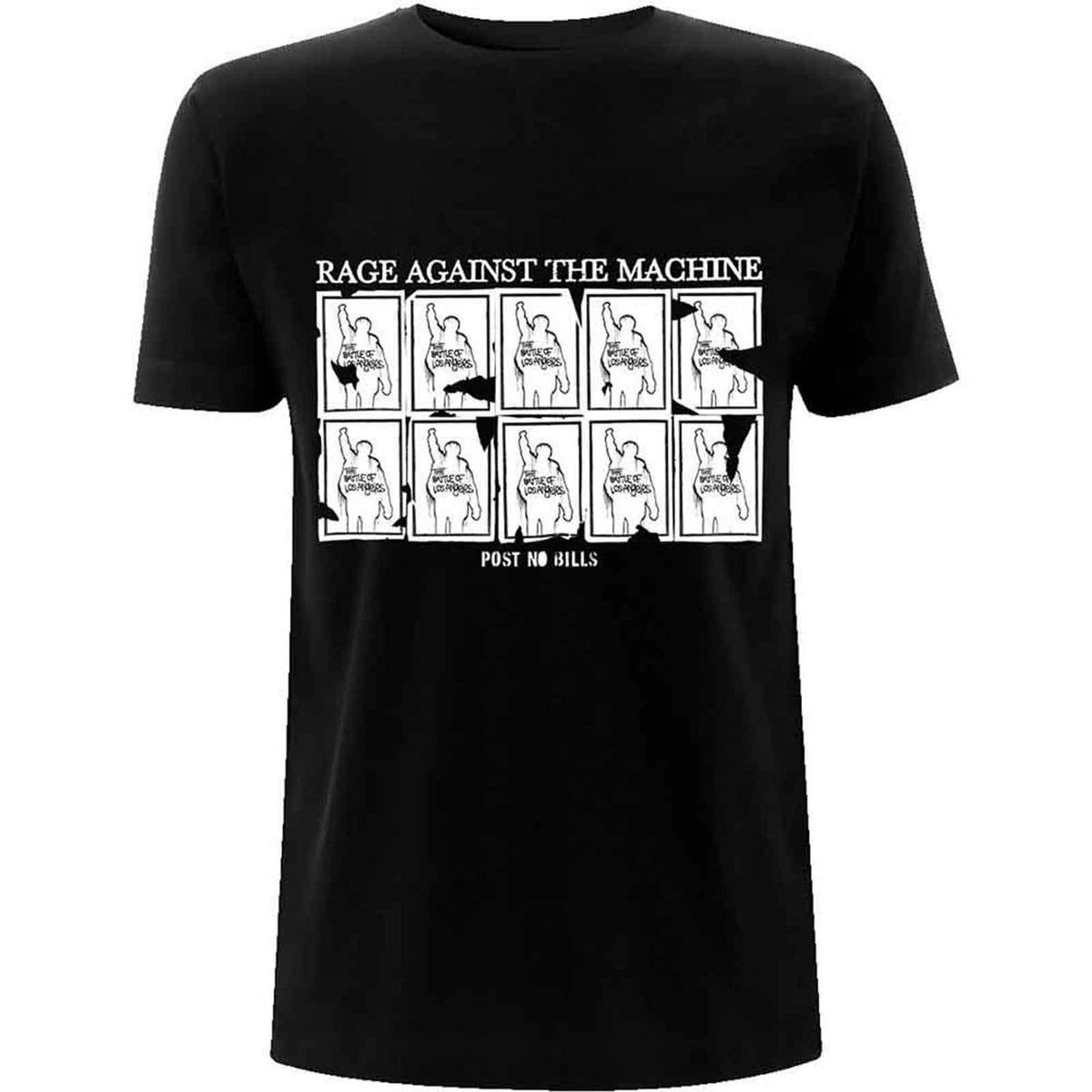 RAGE AGAINST THE MACHINE - POST NO BILLS - T-Shirt Black
