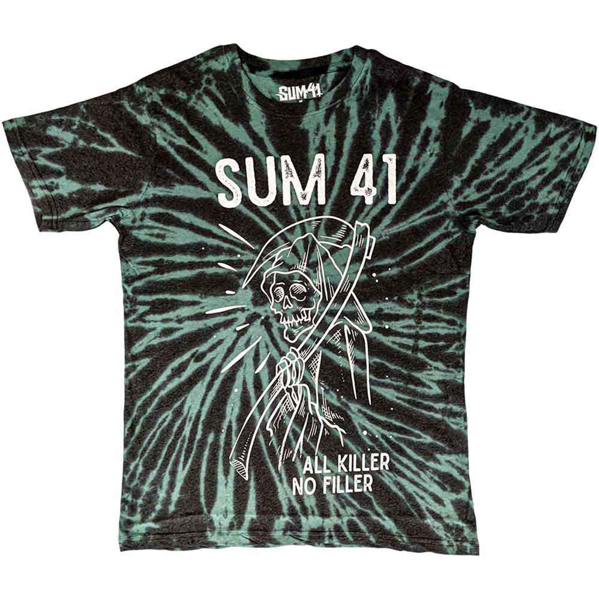 SUM 41 - REAPER - T-Shirt Vert (Collection Wash)
