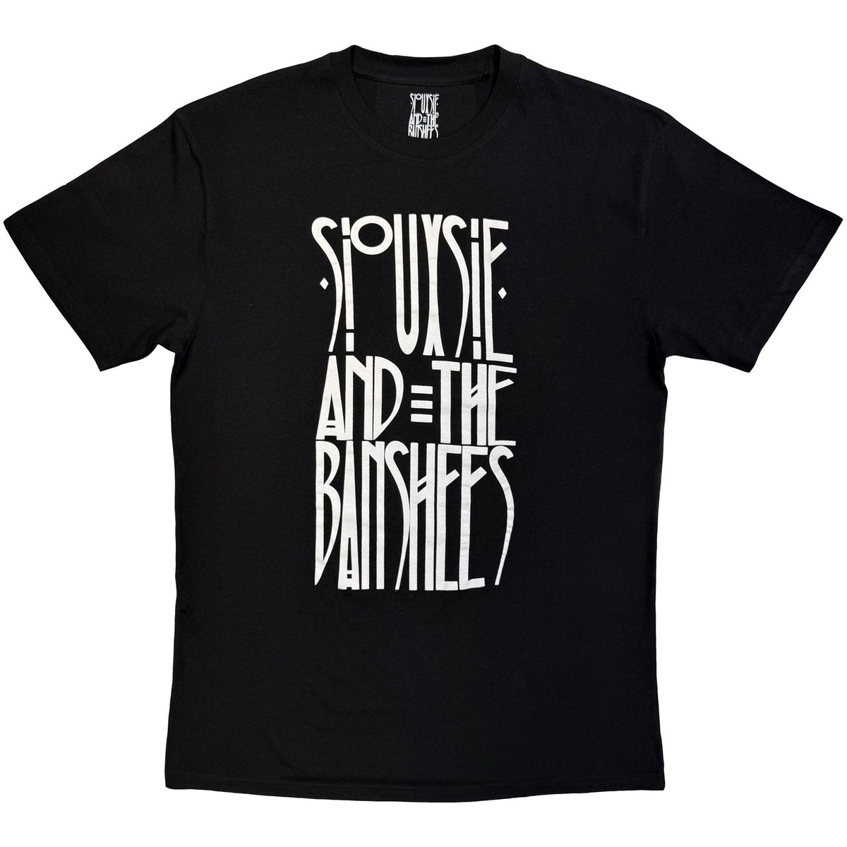 SIOUXSIE & THE BANSHEES - LOGO MONO - T-Shirt Black