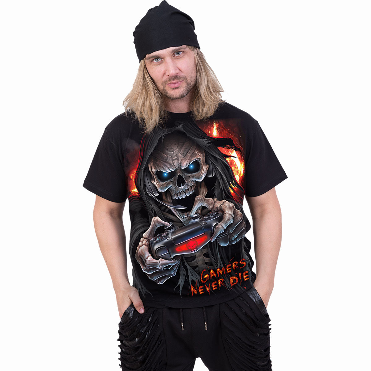 RESPAWN - T-Shirt noir
