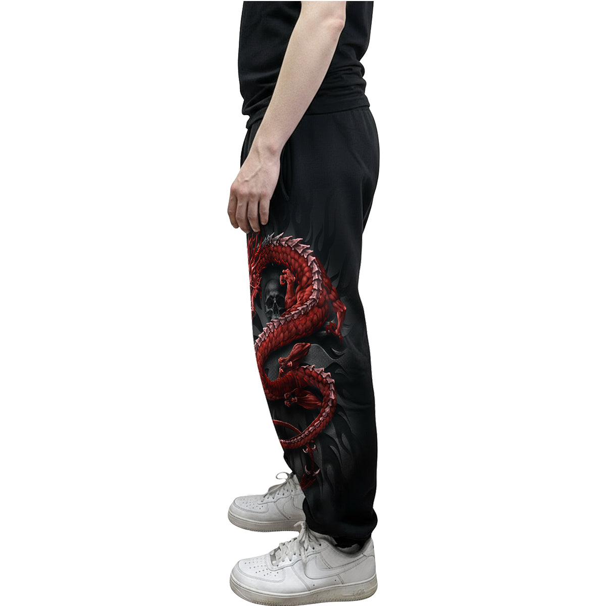 ORIENTAL DRAGON - Jogging cargo décontracté