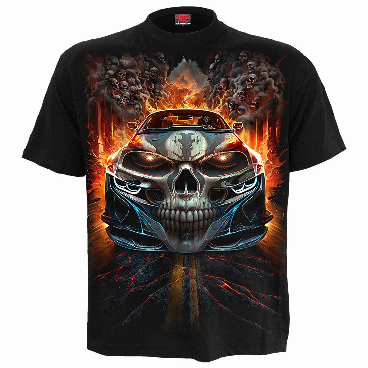SPEED FREAK - T-shirt noir