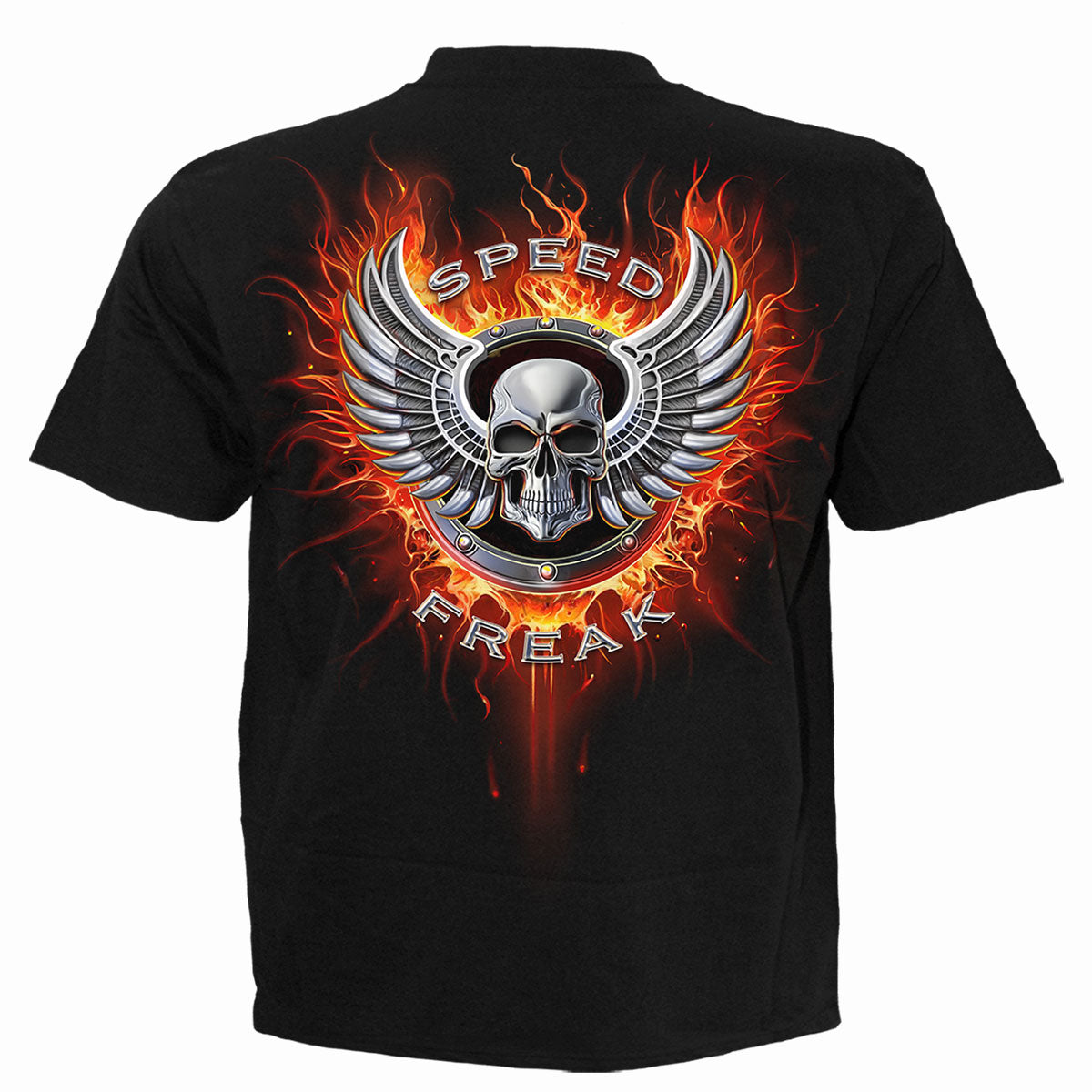 SPEED FREAK - T-shirt noir