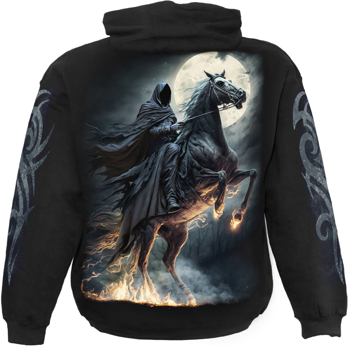 SHADOW RIDER - Sweat à capuche noir