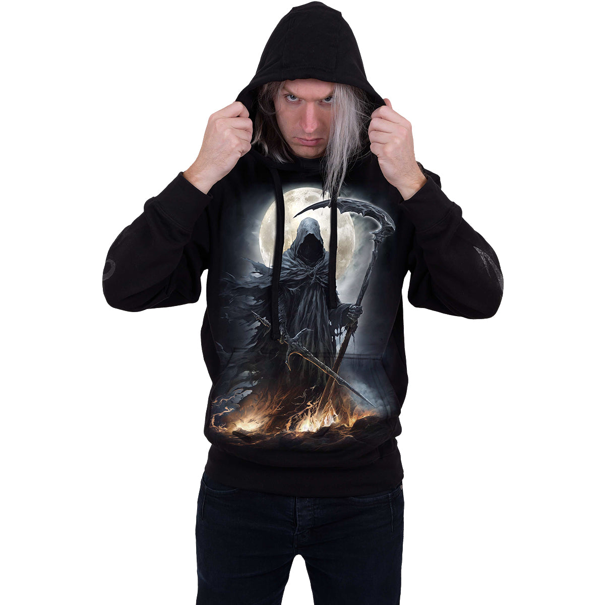 SHADOW RIDER - Sweat à capuche noir