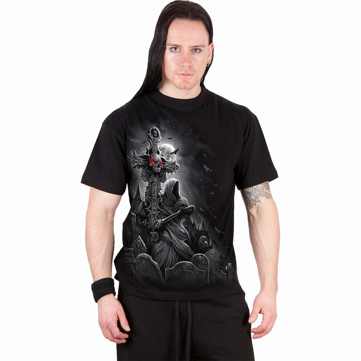 GRAVE WALKER - T-Shirt noir