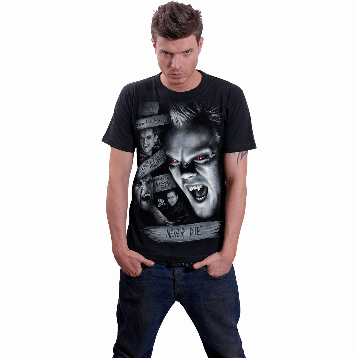 THE LOST BOYS - NEVER DIE - T-Shirt noir