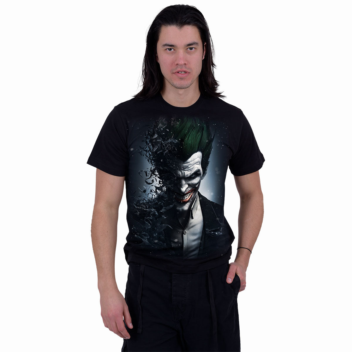 JOKER - ARKHAM ORIGINS - T-Shirt noir