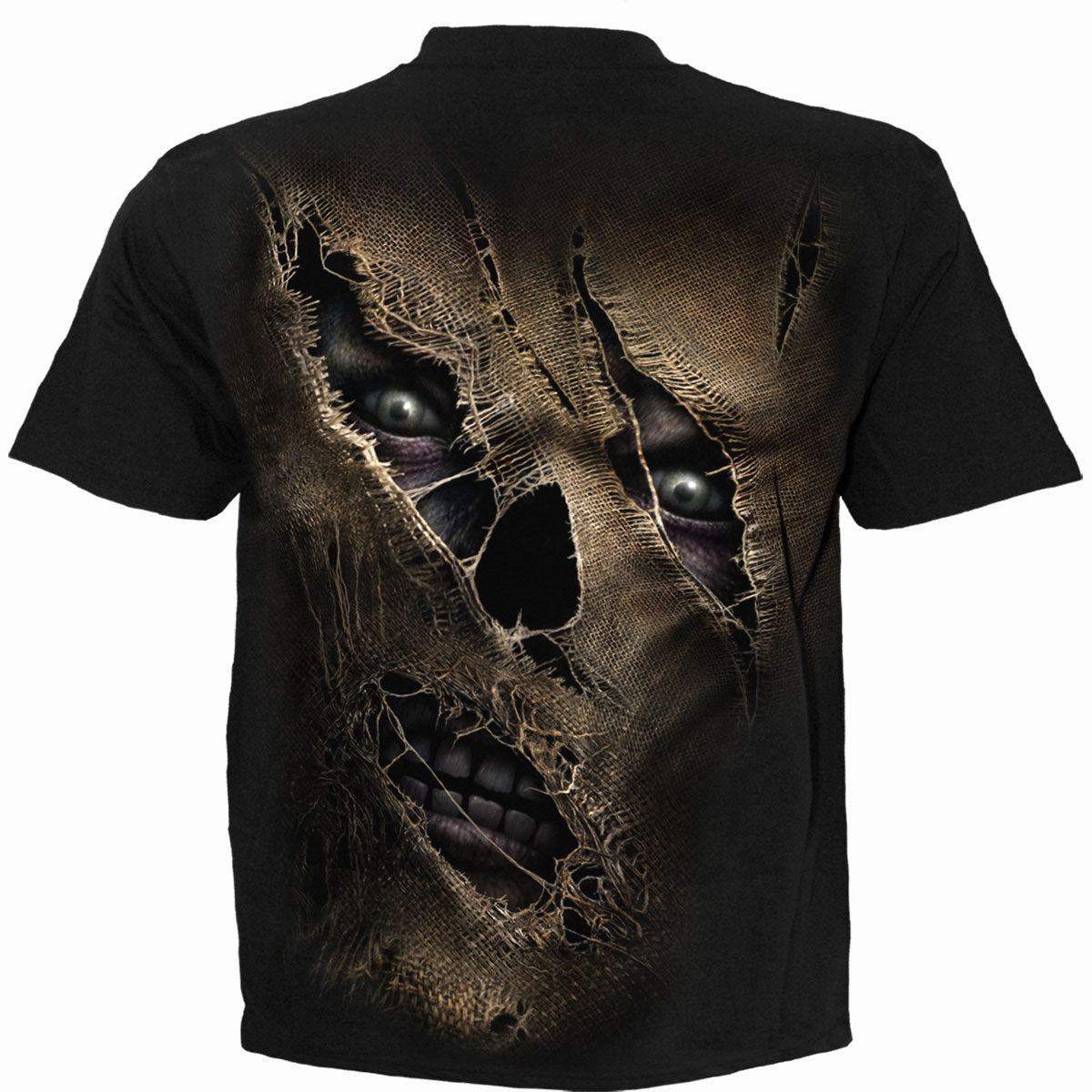 THREAD SCARE - T-Shirt noir