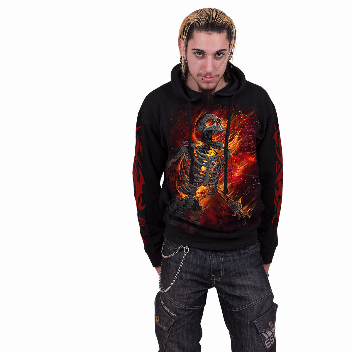 ATOMIC BLAST - Sweat à capuche noir