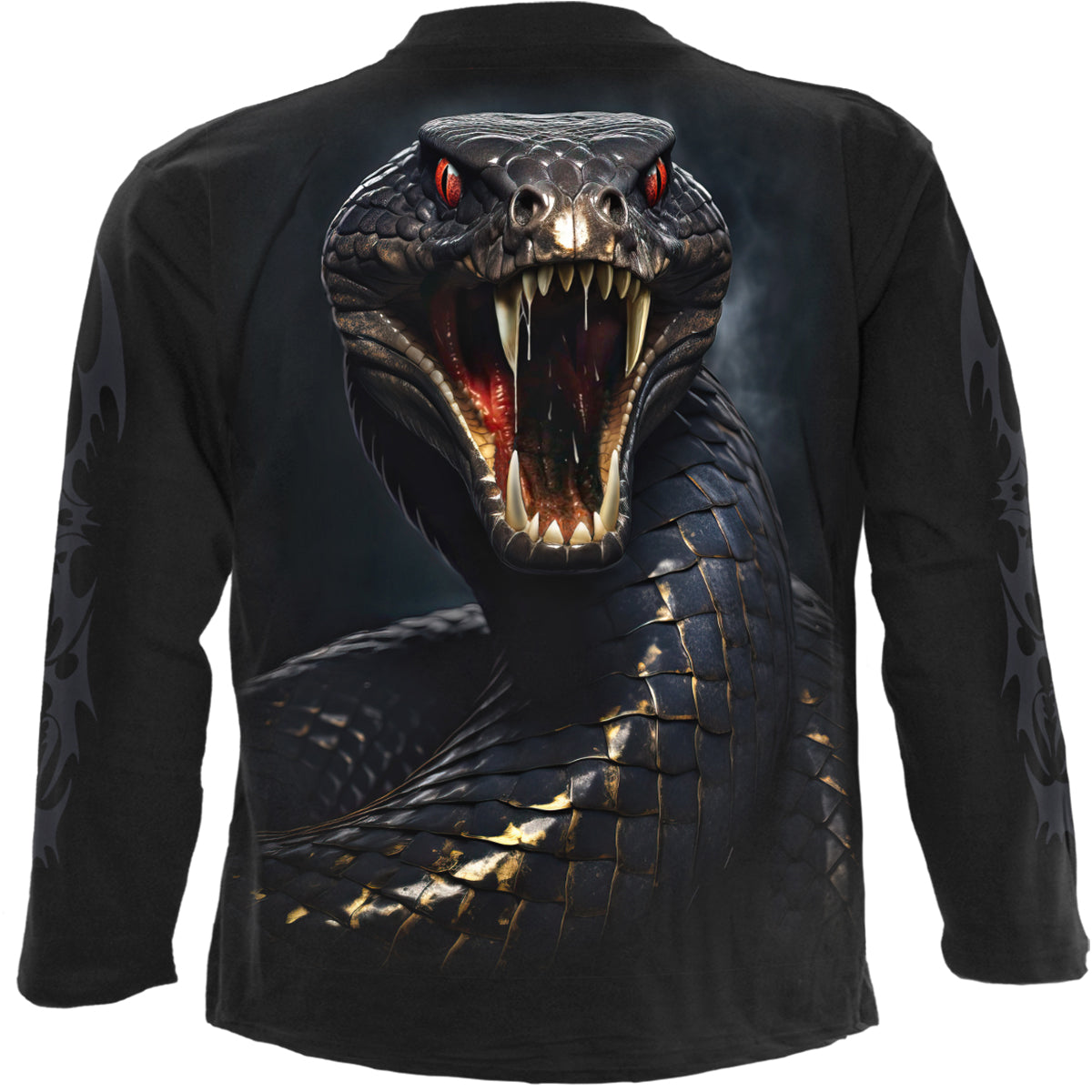 BASILISK - T-shirt à manches longues noir