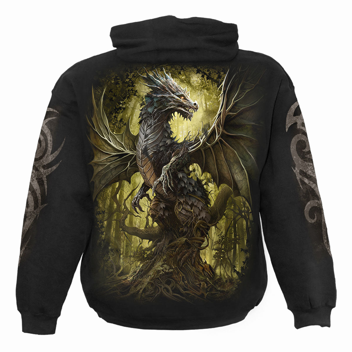 OAK DRAGON - Sweat à capuche noir