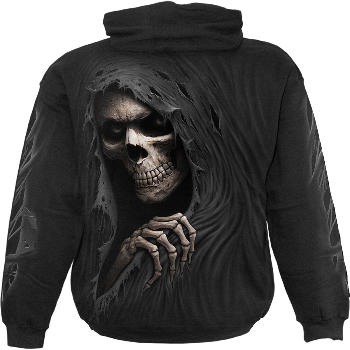 GRIM RIPPER - Hoody Black - Spiral USA