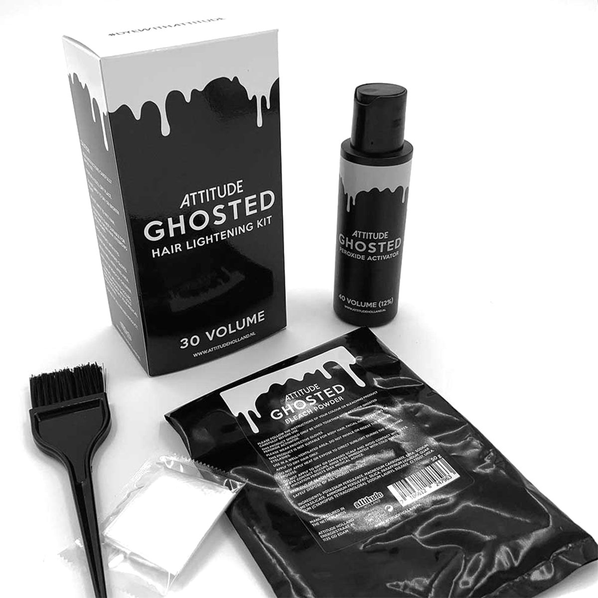 Ghosted - Hair Lightening Kit 30 Volume (9% de peroxyde) - 100 ml