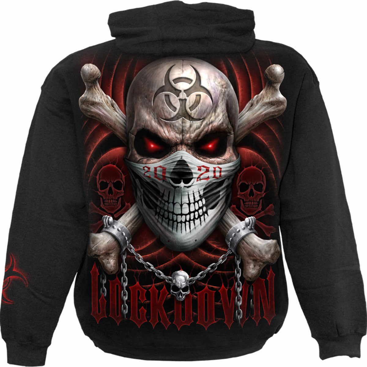LOCKDOWN 2020 - Sweat à capuche noir