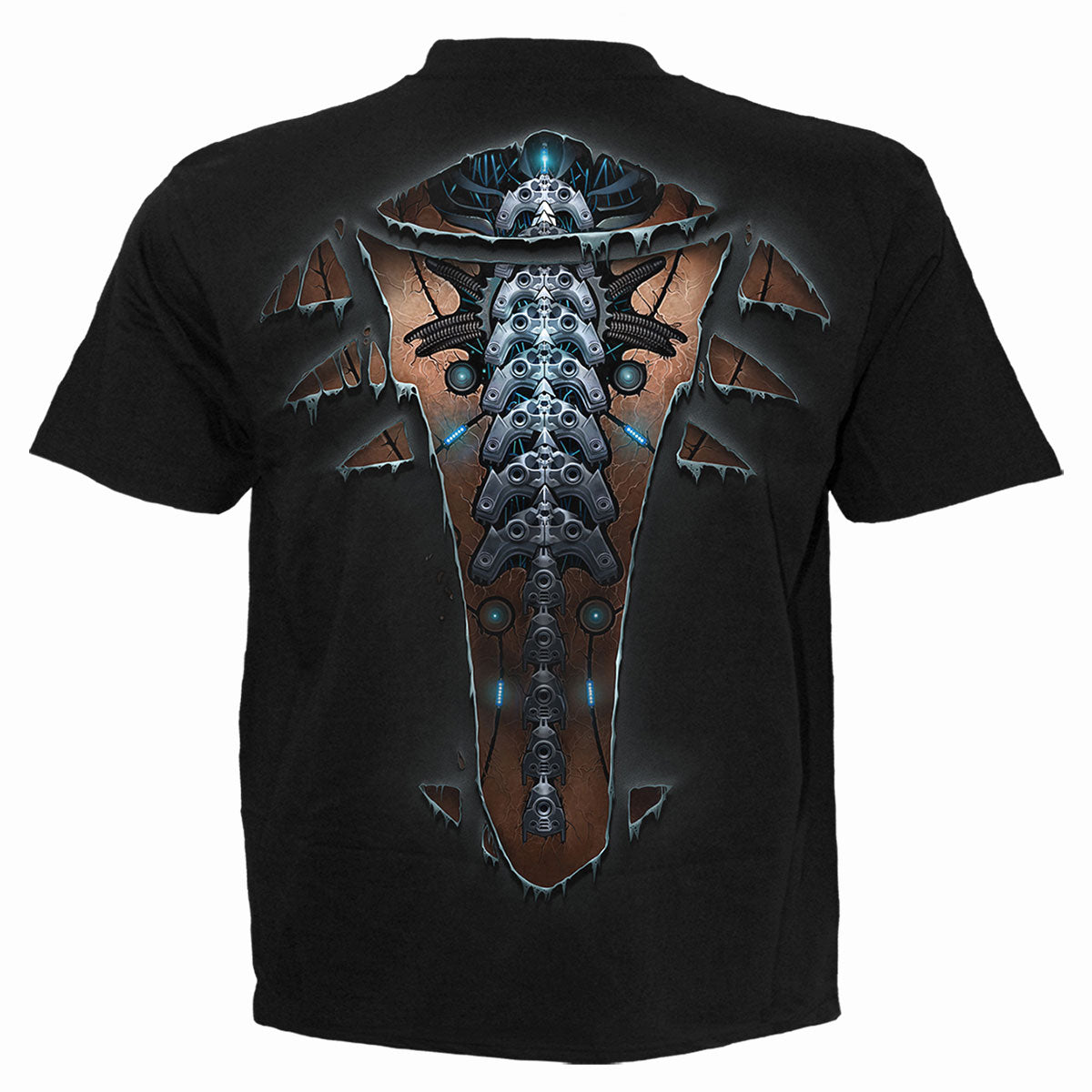 CYBER SKIN - T-shirt noir