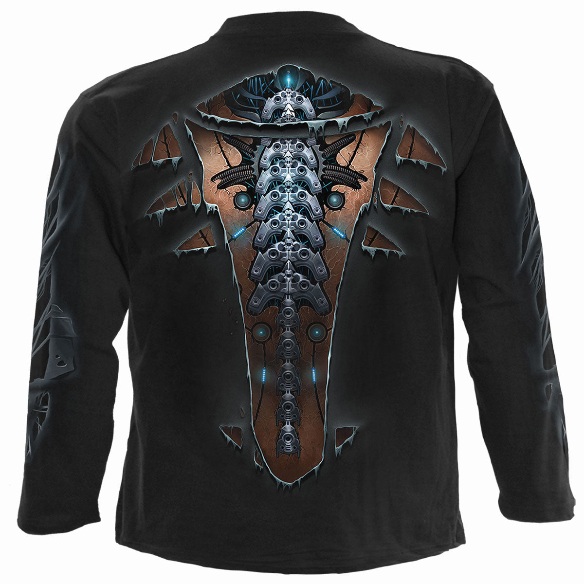 CYBER SKIN - T-shirt à manches longues noir