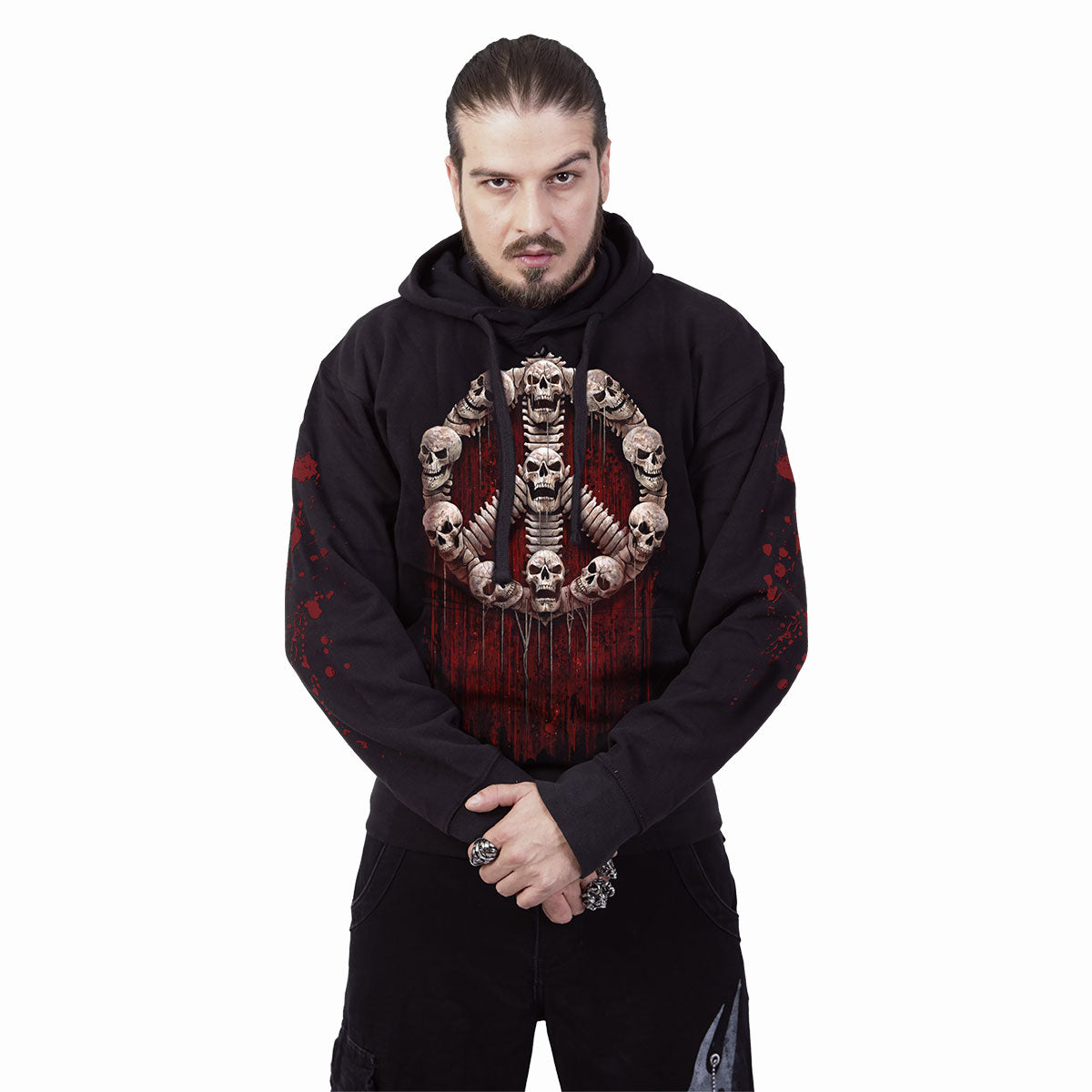 WAR KILLS - Sweat à capuche noir