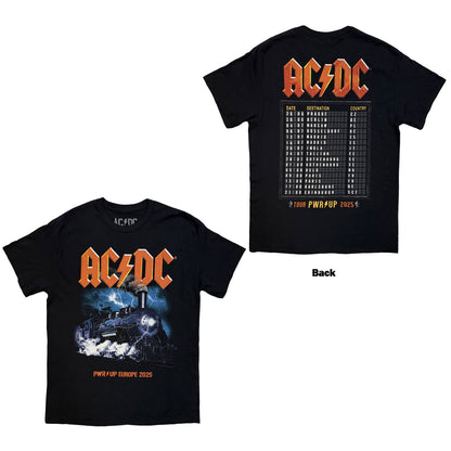 AC/DC - TRAIN EU TOUR '25 - T-Shirt Black