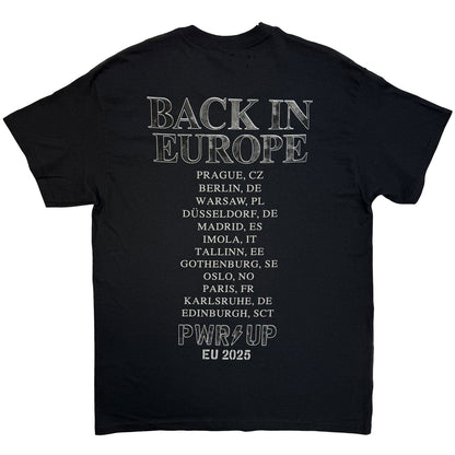 AC/DC - BACK IN BLACK EU TOUR '25 - T-Shirt Black